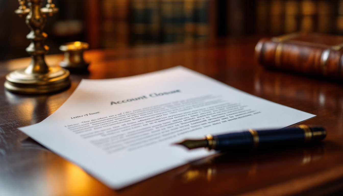 7 choses à inclure dans votre lettre de cloture de compte